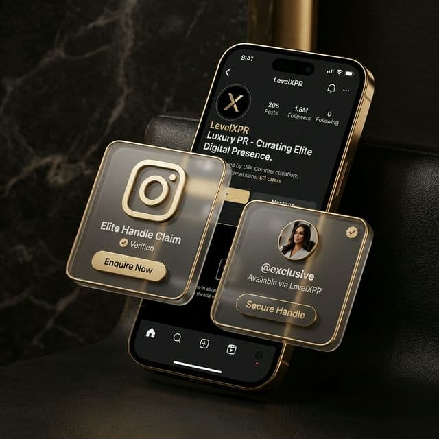 Instagram Username Claim Service — LevelXPR